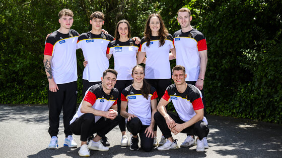 Das DTB-Team für die Olympischen Spiele in Paris | Foto: DTB/Tom Weller