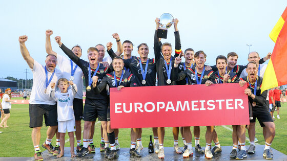 Die Faustball Europameister 2024 | Foto: Uwe Spille