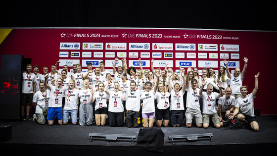 Die Volunteers bei den Finals 2023 | Foto: Tom Weller