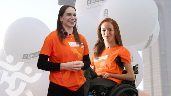 Sophie Scheder und Elisa Chirino (r.) | Bild: DTB