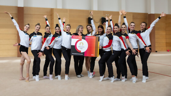 Das Turn-Team RSG für Paris | Foto: Ulrich Faßbender