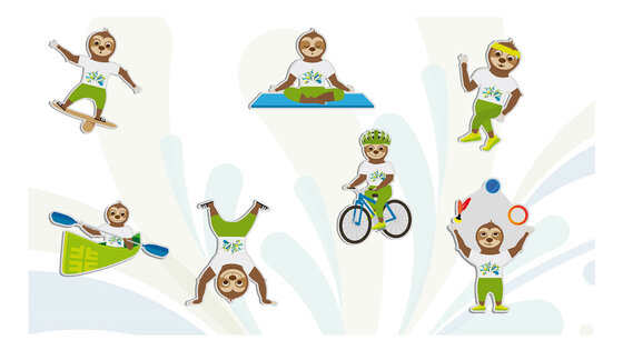 Das Turntier Toni in verschiedenen Ausführungen | Foto: Turnfest