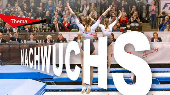 Titelbild Thema Nachwuchs DTB - Sprossenwand | Foto: Thomas Rösler - Collage Titel ocmlabs